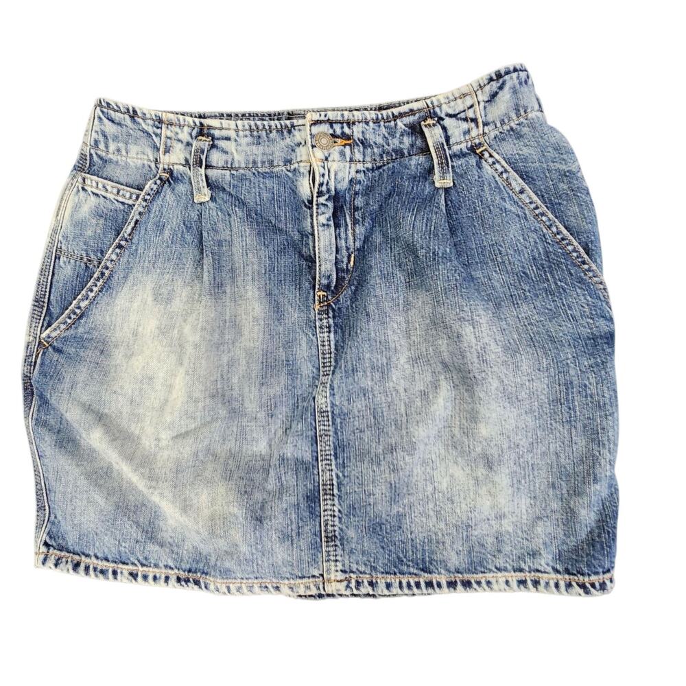RALPH LAUREN DENIM MINI SKIRT DENIM & SUPPLY WOMENS SIZE 28 FESTIVAL CONCERT